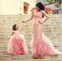 Mother and Daughter Ruffle Formal Dresses - Priority Shipping Matching Mom and Daughter Outfits Little Palace Store